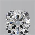 Natural Diamond 0.71 Carats, Cushion with  Cut, H Color, VVS2 Clarity and Certified by GIA