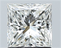 Diamante Natural 1.20 quilates, Princesa , Color H, claridad VVS1 y certificado GIA