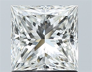 Foto Diamante Natural 1.20 quilates, Princesa , Color H, claridad VVS1 y certificado GIA de