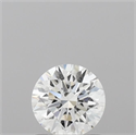 Del inventario de diamantes de laboratorio, 0.76 quilates, Redondo , Color D, claridad VS2 y certificado IGI