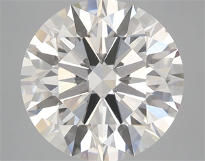 Picture of Lab Grown Diamond 4.70 Carats, Round with Ideal Cut, G Color, VS1 Clarity and Certified by IGI