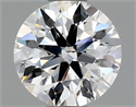 Natural Diamond 0.40 Carats, Round with Excellent Cut, E Color, SI2 Clarity and Certified by GIA