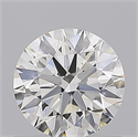 Natural Diamond 0.80 Carats, Round with Excellent Cut, I Color, VS2 Clarity and Certified by GIA