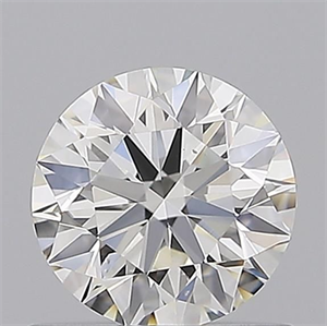 Picture of Natural Diamond 0.80 Carats, Round with Excellent Cut, I Color, VS2 Clarity and Certified by GIA