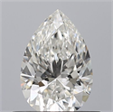 Diamante Natural 0.50 quilates, De pera , Color G, claridad VVS2 y certificado GIA