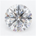 Lab Grown Diamond 1.92 Carats, Round with Ideal Cut, D Color, IF Clarity and Certified by IGI