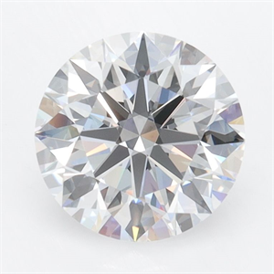 Picture of Lab Grown Diamond 1.92 Carats, Round with Ideal Cut, D Color, IF Clarity and Certified by IGI