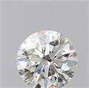 Diamante Natural 0.41 quilates, Redondo , Color G, claridad IF y certificado GIA