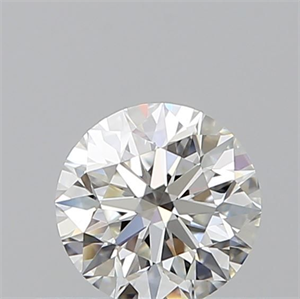 Foto Diamante Natural 0.41 quilates, Redondo , Color G, claridad IF y certificado GIA de