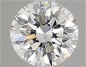 Lab Grown Diamond 1.01 Carats, Round with Excellent Cut, D Color, VS1 Clarity and Certified by IGI
