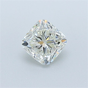 Foto Diamante Natural 0.40 quilates, Del cojín , Color K, claridad VVS2 y certificado GIA de