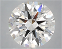 Del inventario de diamantes de laboratorio, 5.00 quilates, Redondo , Color E, claridad VVS2 y certificado IGI