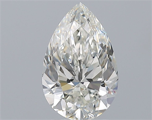 Picture of Natural Diamond 2.50 Carats, Pear with  Cut, H Color, VS1 Clarity and Certified by GIA