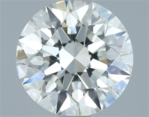 Picture of Natural Diamond 1.63 Carats, Round with Excellent Cut, H Color, IF Clarity and Certified by IGI