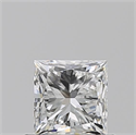 Diamante Natural 0.70 quilates, Princesa , Color G, claridad VS2 y certificado GIA