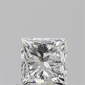 Foto Diamante Natural 0.70 quilates, Princesa , Color G, claridad VS2 y certificado GIA de