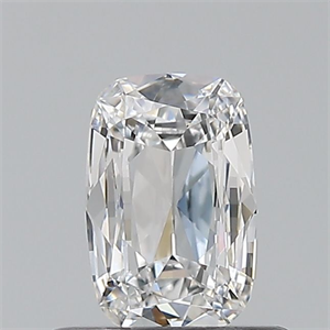 Foto Diamante Natural 0.43 quilates, Del cojín , Color E, claridad VVS1 y certificado GIA de