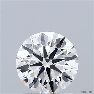 Picture of Lab Grown Diamond 1.44 Carats, Round with Ideal Cut, F Color, VS2 Clarity and Certified by IGI
