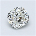 Diamante Natural 0.90 quilates, Del cojín , Color I, claridad SI1 y certificado GIA