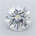 Natural Diamond 1.05 Carats, Round with Excellent Cut, K Color, VS1 Clarity and Certified by GIA