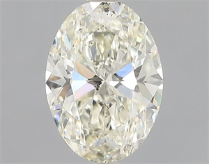 Picture of Natural Diamond 1.01 Carats, Oval with  Cut, L Color, SI1 Clarity and Certified by GIA