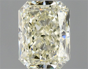 Picture of Natural Diamond 1.02 Carats, Radiant with  Cut, N Color, SI1 Clarity and Certified by GIA