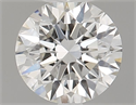 Diamante Natural 0.43 quilates, Redondo , Color G, claridad IF y certificado GIA