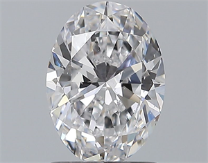 Foto Diamante Natural 1.20 quilates, Ovalado , Color D, claridad SI1 y certificado GIA de