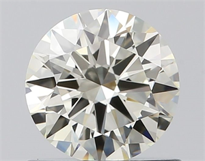 Picture of Natural Diamond 0.71 Carats, Round with Excellent Cut, J Color, VVS1 Clarity and Certified by IGI
