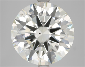 Foto Diamante Natural 5.12 quilates, Redondo , Color J, claridad SI1 y certificado HRD de