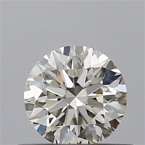 Picture of Natural Diamond 0.40 Carats, Round with Excellent Cut, H Color, VVS2 Clarity and Certified by IGI