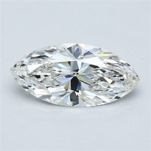 Picture of Natural Diamond 3.53 Carats, Marquise with  Cut, H Color, VS2 Clarity and Certified by GIA