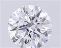 Lab Grown Diamond 0.72 Carats, Round with Ideal Cut, D Color, VS1 Clarity and Certified by IGI