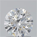 Natural Diamond 0.82 Carats, Round with Excellent Cut, D Color, VS2 Clarity and Certified by GIA