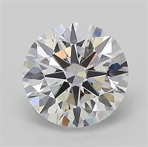 Picture of Lab Grown Diamond 1.06 Carats, Round with Ideal Cut, E Color, VVS2 Clarity and Certified by IGI