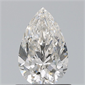 Diamante Natural 0.80 quilates, De pera , Color I, claridad VS1 y certificado GIA