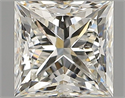 Natural Diamond 1.01 Carats, Princess with  Cut, I Color, SI2 Clarity and Certified by GIA