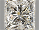 Natural Diamond 1.01 Carats, Princess with  Cut, I Color, SI2 Clarity and Certified by GIA