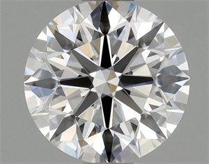 Picture of Natural Diamond 0.82 Carats, Round with Excellent Cut, H Color, VVS2 Clarity and Certified by GIA