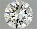 Diamante Natural 3.00 quilates, Redondo , Color K, claridad VS1 y certificado GIA