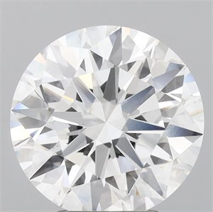 Picture of Lab Grown Diamond 3.58 Carats, Round with Ideal Cut, E Color, VS1 Clarity and Certified by IGI