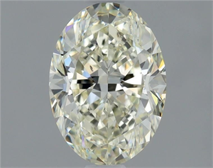 Picture of Natural Diamond 1.03 Carats, Oval with  Cut, L Color, SI1 Clarity and Certified by GIA