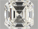 Diamante Natural 1.01 quilates, Asscher , Color I, claridad VVS2 y certificado IGI