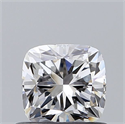 Diamante Natural 0.62 quilates, Del cojín , Color D, claridad VS1 y certificado GIA