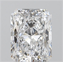Natural Diamond 1.51 Carats, Radiant with  Cut, D Color, VS1 Clarity and Certified by GIA