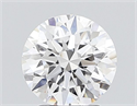 Lab Grown Diamond 2.30 Carats, Round with Ideal Cut, D Color, IF Clarity and Certified by IGI