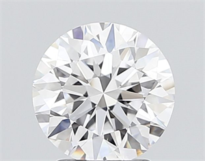 Picture of Lab Grown Diamond 2.30 Carats, Round with Ideal Cut, D Color, IF Clarity and Certified by IGI