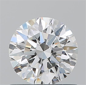 Picture of Natural Diamond 0.80 Carats, Round with Excellent Cut, F Color, IF Clarity and Certified by GIA