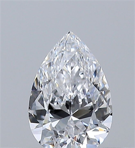 Picture of Natural Diamond 0.30 Carats, Pear with  Cut, D Color, VS1 Clarity and Certified by GIA