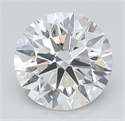 Lab Grown Diamond 3.57 Carats, Round with Ideal Cut, D Color, IF Clarity and Certified by IGI